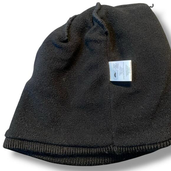 Turtle Fur Ragg Wool Beanie Lined Microfleece Knit Hat Recycled Winter Ski Cap - Picture 8 of 10